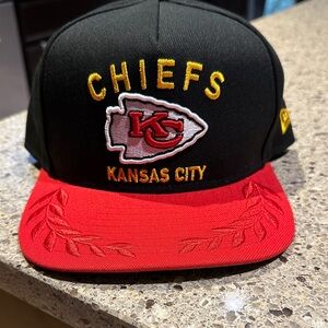 Kansas City Chiefs on field hat